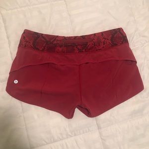 Lululemon run times shorts